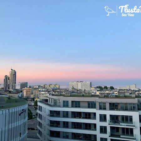 Tlusta Mewa Sea View Lägenhet Gdynia Exteriör bild