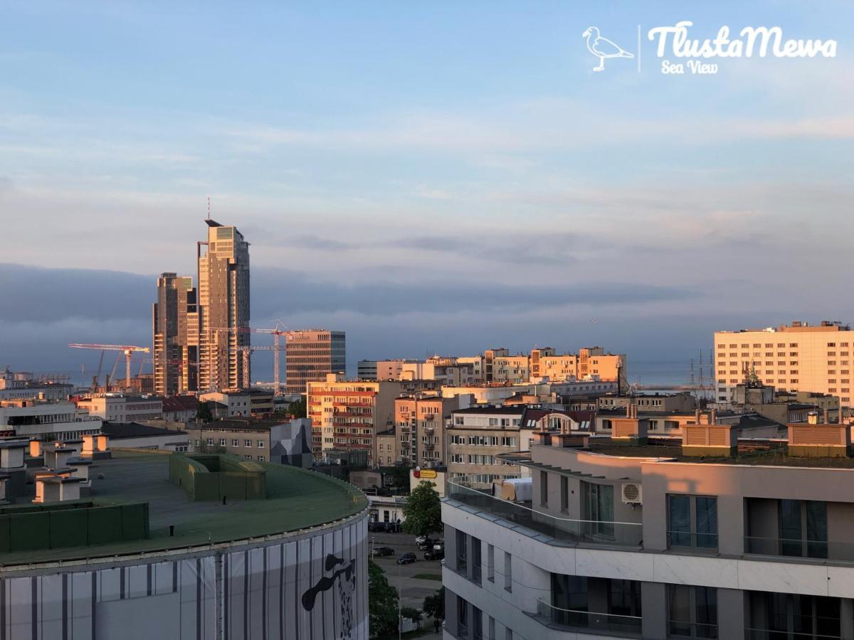 Tlusta Mewa Sea View Lägenhet Gdynia Exteriör bild