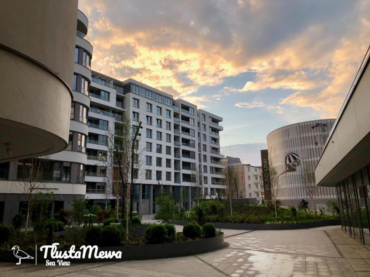 Tlusta Mewa Sea View Lägenhet Gdynia Exteriör bild