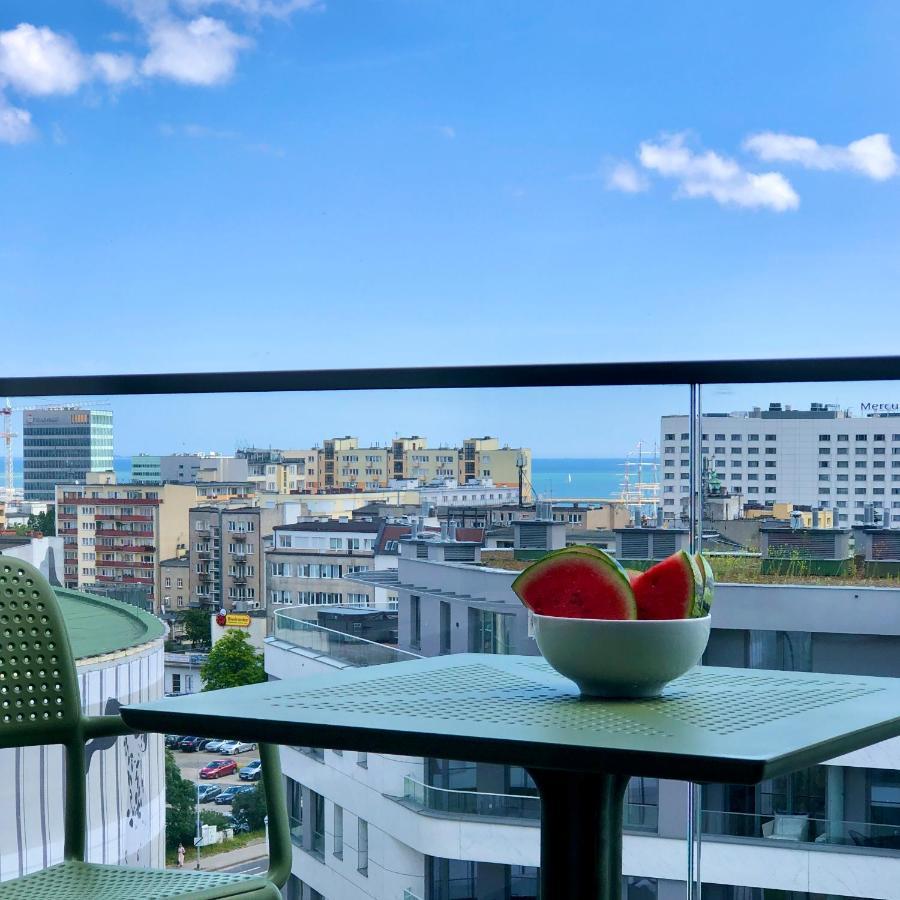 Tlusta Mewa Sea View Lägenhet Gdynia Exteriör bild