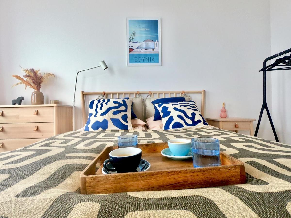 Tlusta Mewa Sea View Lägenhet Gdynia Exteriör bild