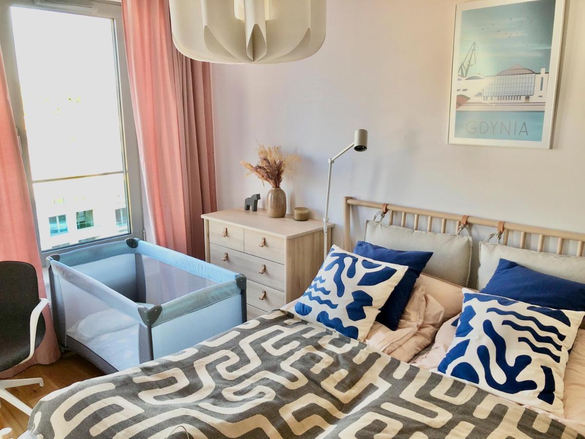 Tlusta Mewa Sea View Lägenhet Gdynia Exteriör bild