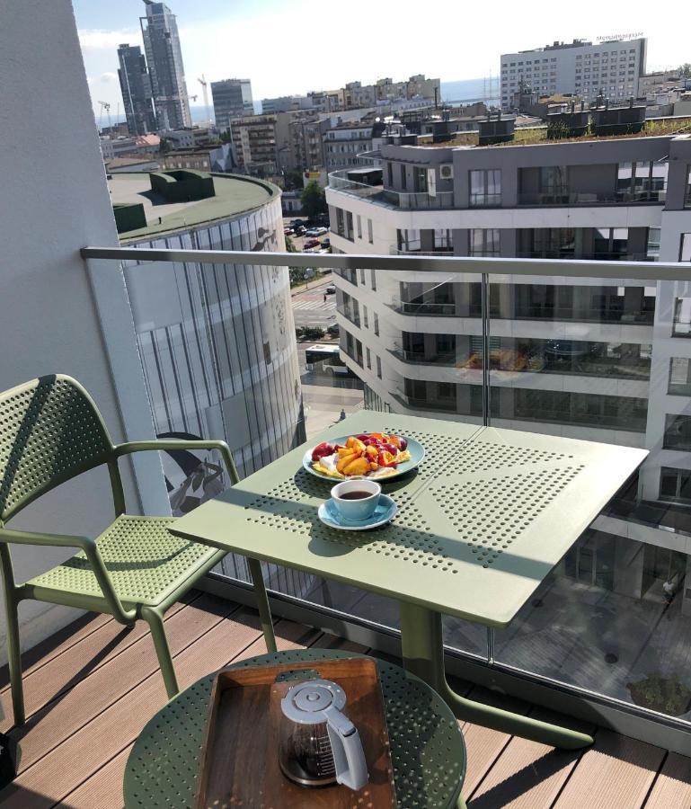Tlusta Mewa Sea View Lägenhet Gdynia Exteriör bild